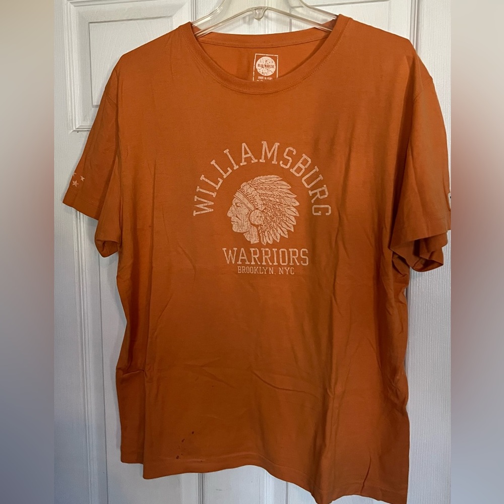 Men’s Vintage Blue Marlin graphic tee, size Small